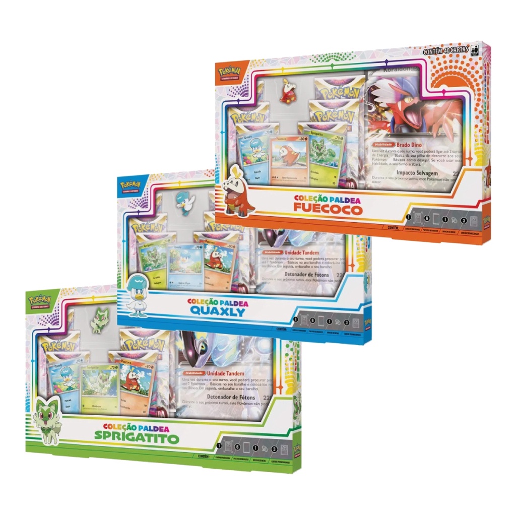 Pokémon Scarlatto/Viola – Pacchetto 3 Starter Shiny 6IV EV – Sprigatito Quaxly Fuecoco