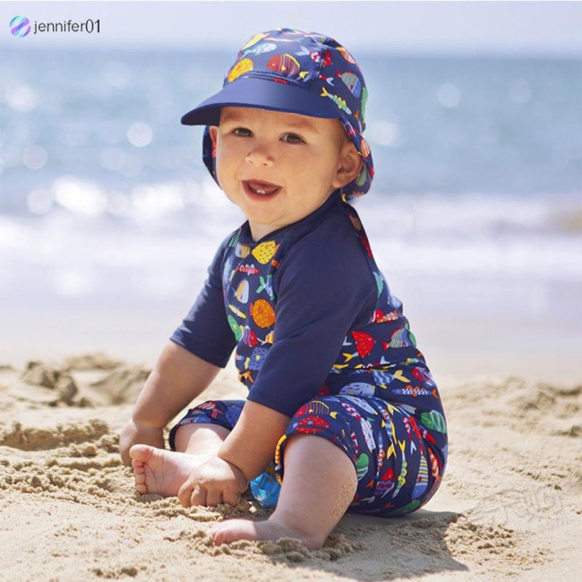 Roupa de sale praia para bebe