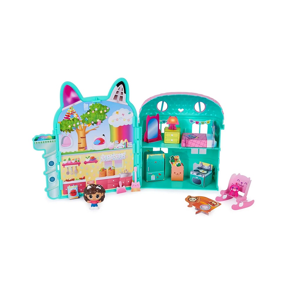 Conjunto Mini Playset da Casa de Bonecas A Casa Magica da Gabby ...