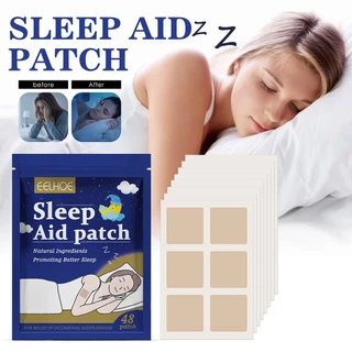 48Pcs Tratamento Da Insônia Alivia Adesivos Para O Sono Acalma Os Músculos Ansiedade Do Exaustão Física em Oferta na Shopee