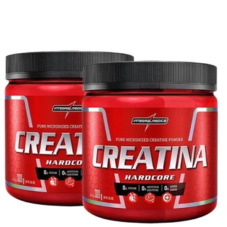 Kit 2x Creatina Hardcore 300g Integralmedica - Melhor Resistência no treino