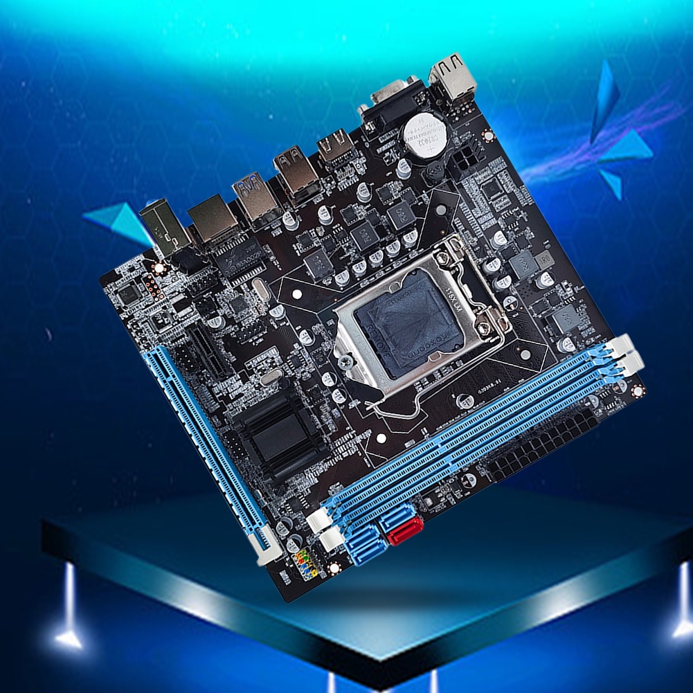 Placa Mãe B75 Micro-ATX LGA1155 De 16GB Para Desktop HDMI-Compatível ...
