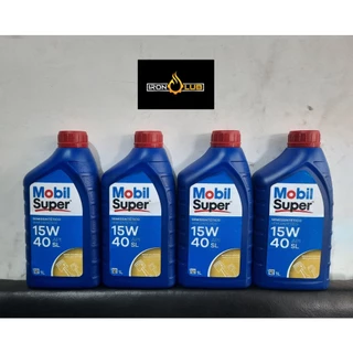 KIT 4 LITROS MOBIL SUPER 15W40 SEMISSINTÉTICO