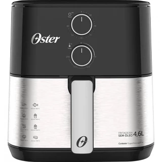 Fritadeira Elétrica Oster Air Fryer 4.6 Litros OFRT520