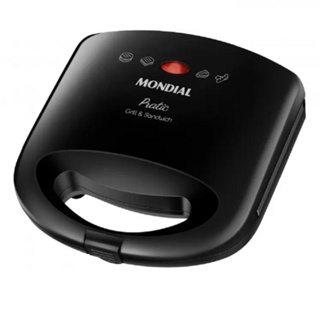 Gril e Sanduicheira Mondial 750W SN-01