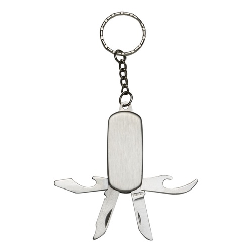 Kit 25 Chaveiro Metal Canivete 4 Funções
