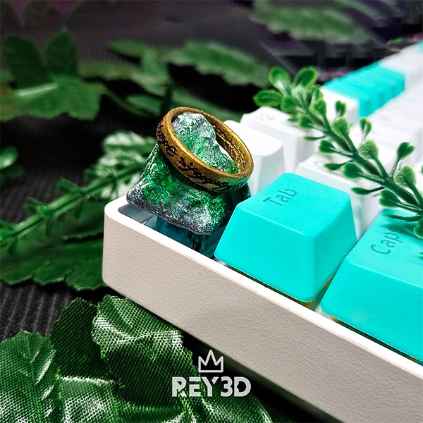 Keycap Tecla Item Artesanal - O Senhor Dos Anéis