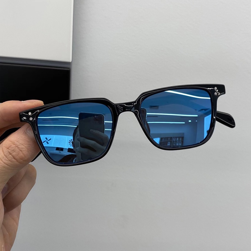 Óculos De Sol Retangular Estilo Vintage Com Proteção UV Para Homem ...