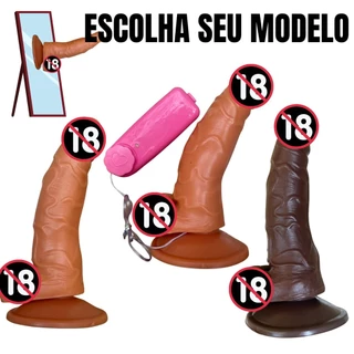 Consolo Peniano Dildo Com Ventosa 13x3,5cm 3 Modelos Penis de Borracha Pinto Protese Vibrador em Oferta na Shopee