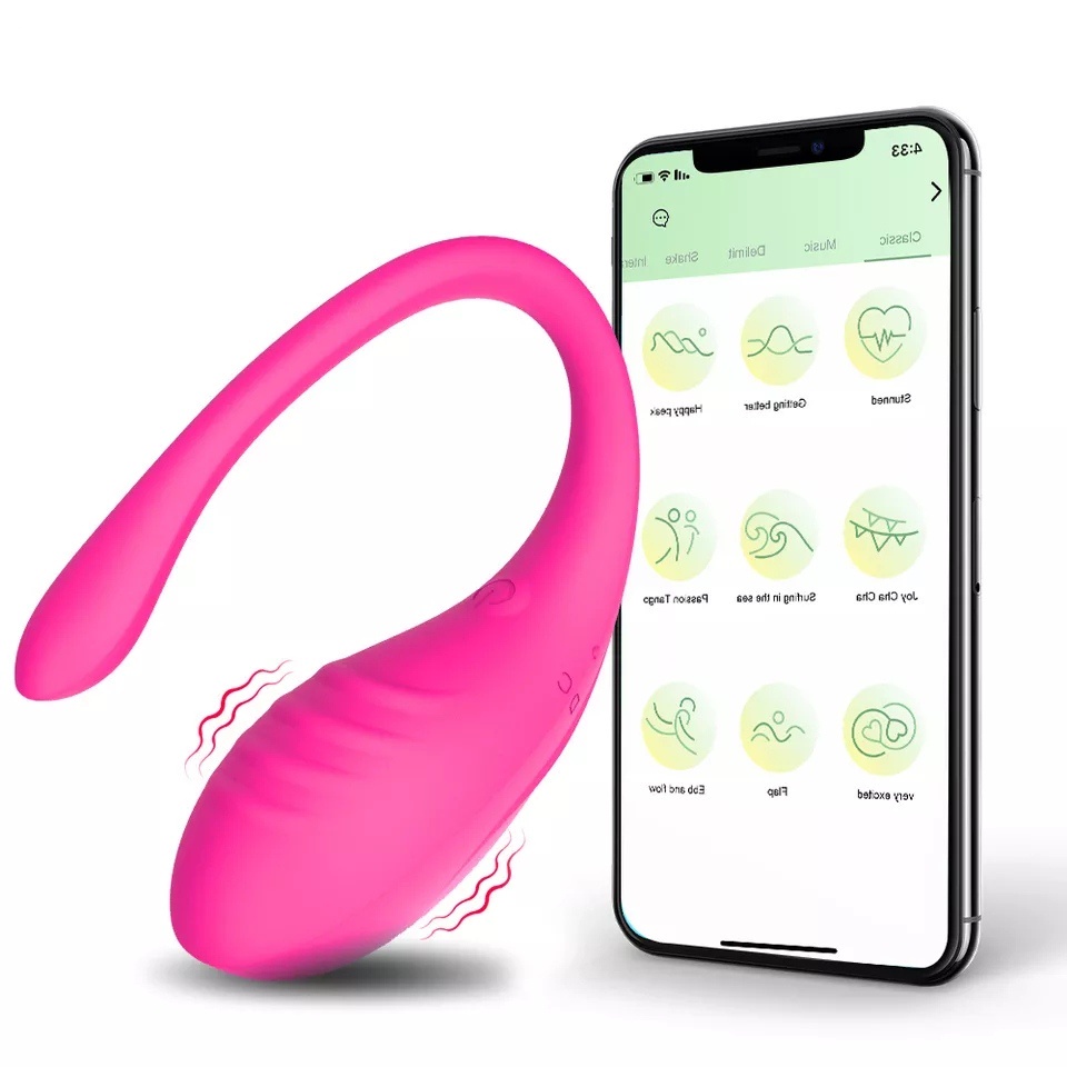 Controle De Vibrador Bluetooth No Telefone Celular Loja De Sexo Silenciosa  | Shopee Brasil