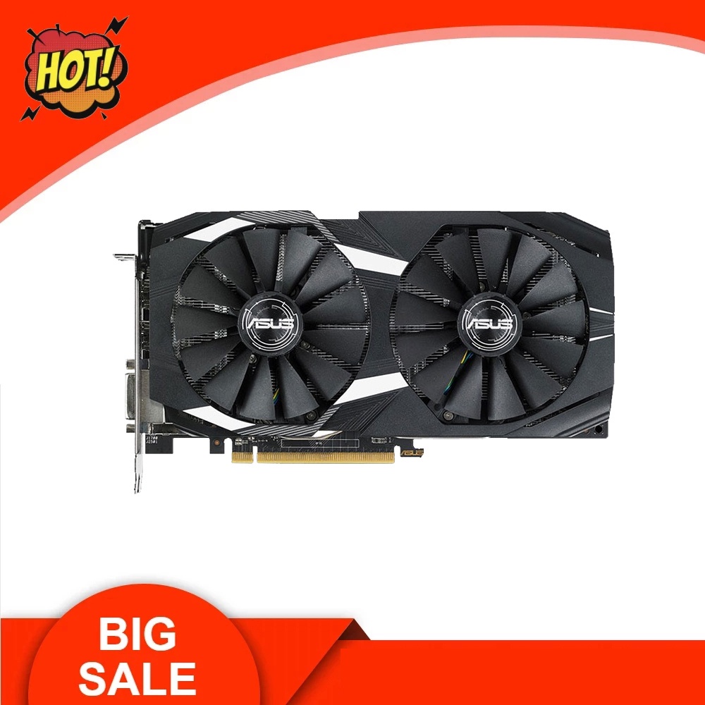 Placas gráficas ASUS AMD RX 590 8GB GDDR5 Placa de vídeo de mineração ...