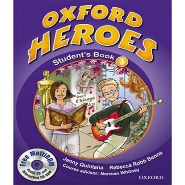 OXFORD HEROES 3 STUDENT BOOK WITH MULTIROM Shopee Brasil