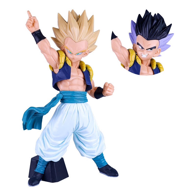 Boneco Colecionável Dragon Ball – Gotenks super saiyajin blue