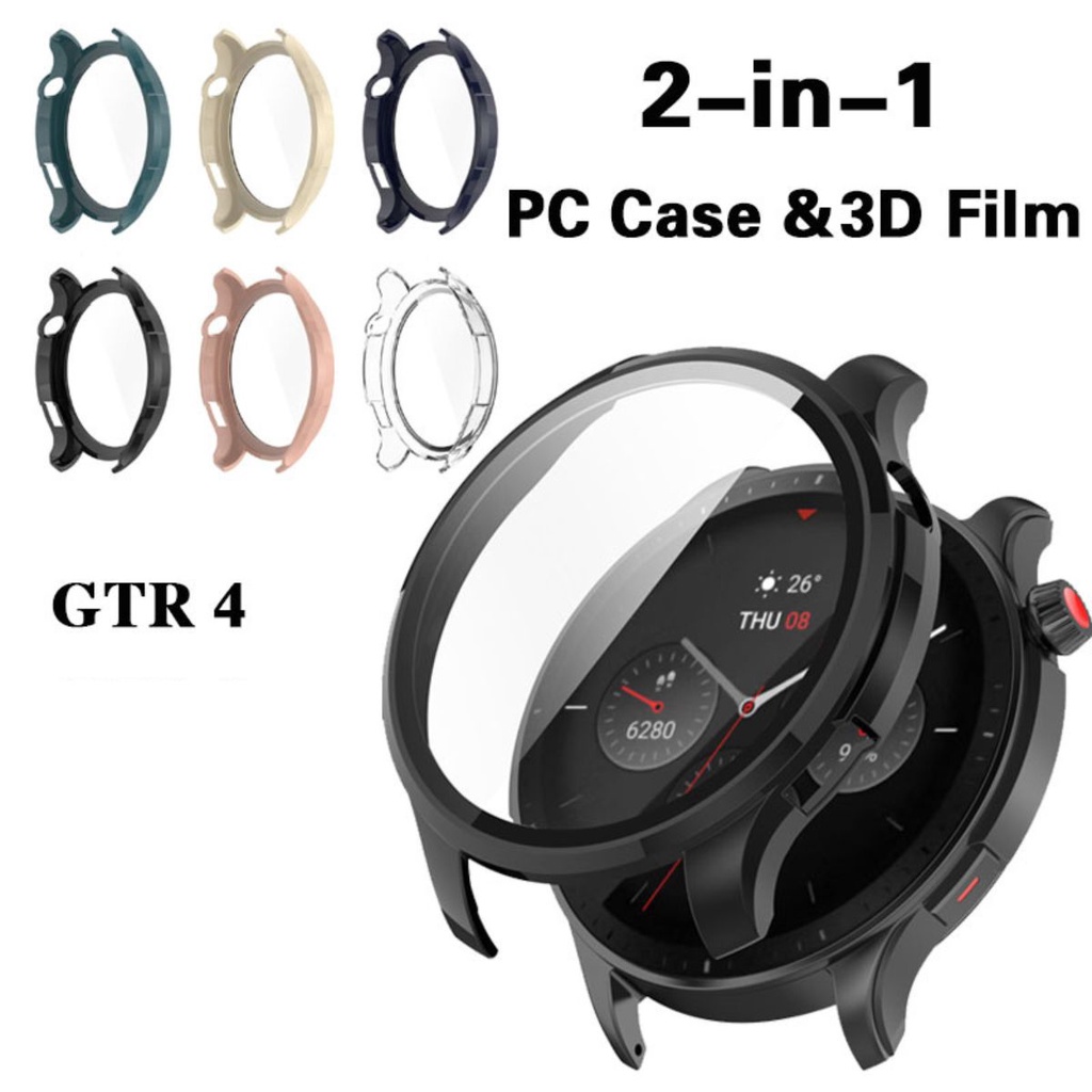 Capa Acrilico protetor de tela Compativel Para Amazfit GTR 4