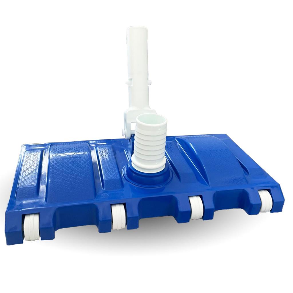 Rodo Aspirador Para Limpeza De Piscina 8 Rodas Brustec