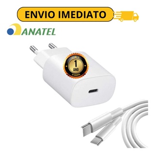 Carregador Turbo Tipo C P/ Motorola Moto One Fusion E20 G22