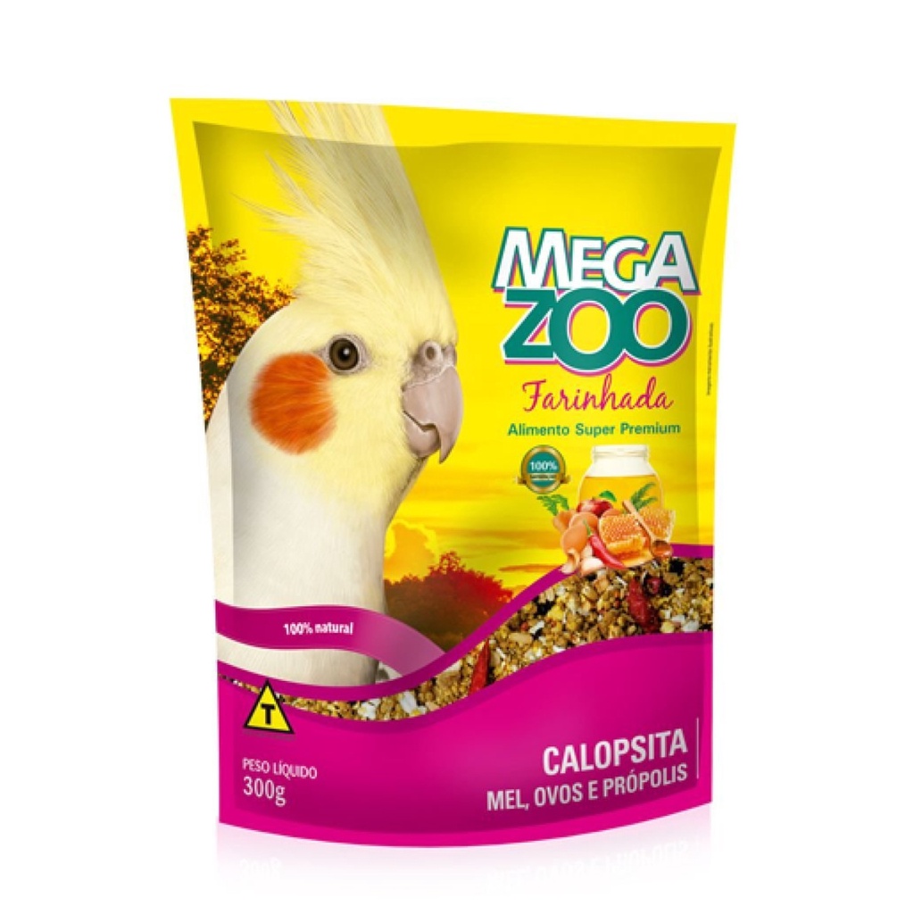 Megazoo Ext Papagaio Premium (Pp16) 12Kg