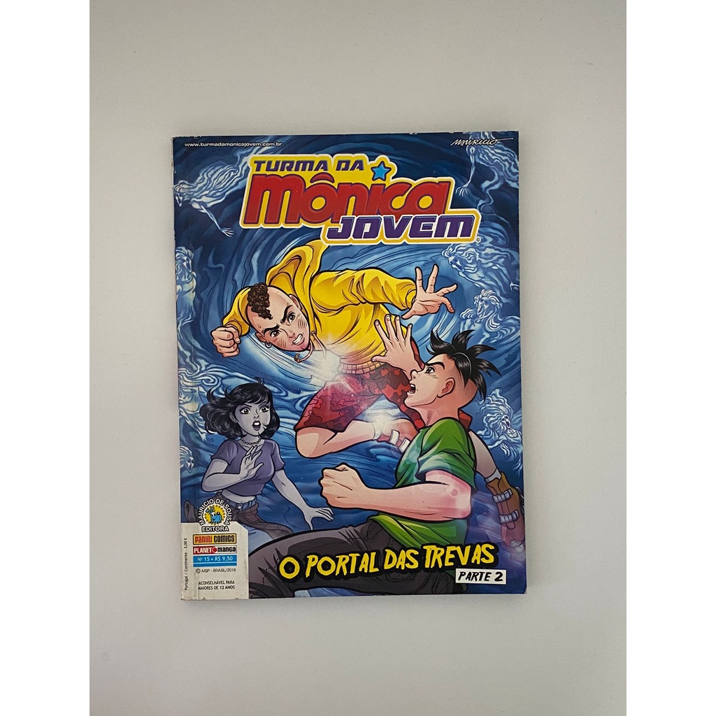 Turma Da Monica Jovem O Portal Das Trevas Vol15 Shopee Brasil 3292