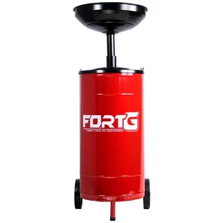 Coletor de Óleo com Carrinho Vermelho 50 Litros