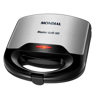 Sanduicheira Mondial 2 em 1 Master Grill S-20 750W Preto 127V