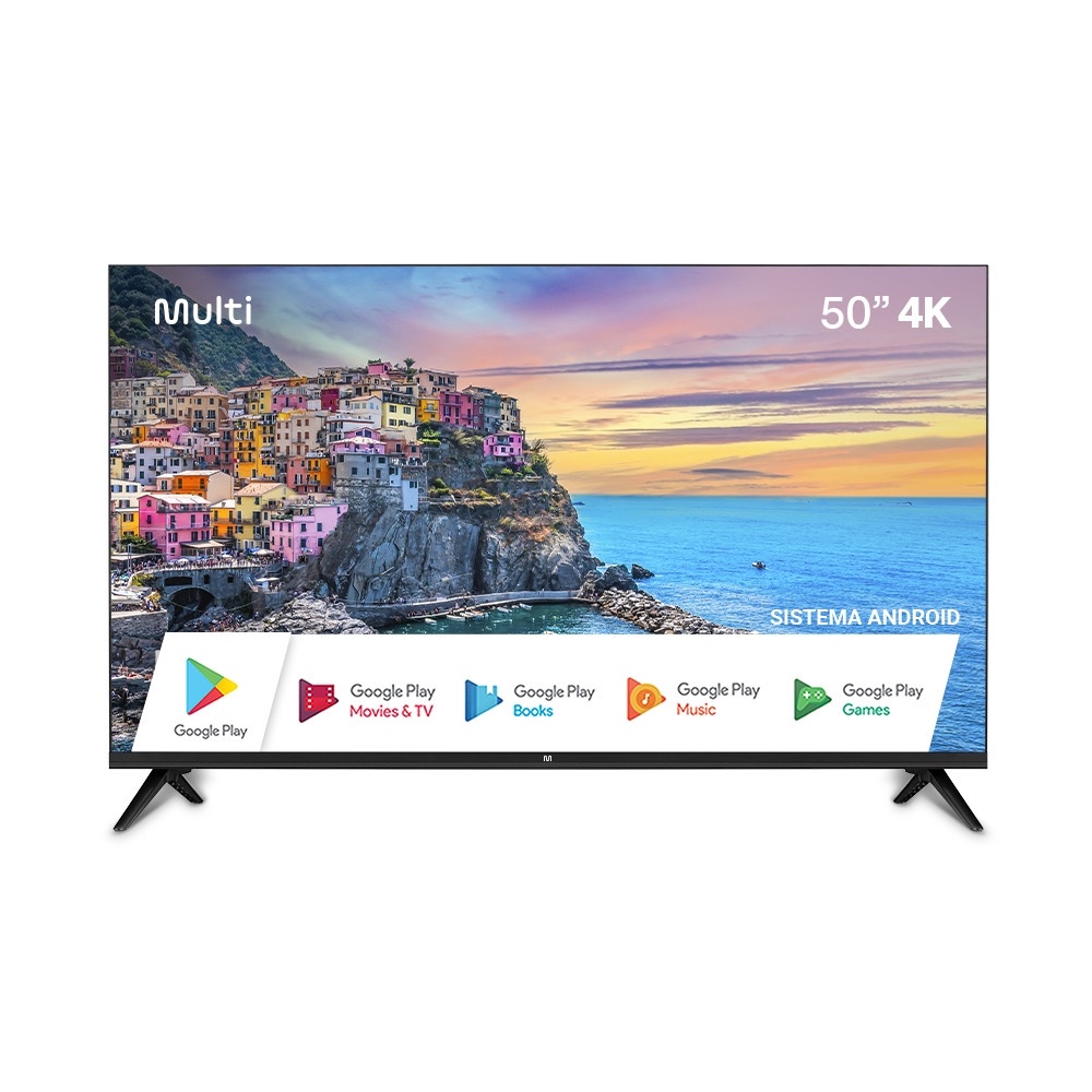 Smart TV 55” 4K UHD D-LED Philips 55PUG7406/78 - Android Wi-Fi Bluetooth  Google Assistente - TV 4K Ultra HD - Magazine Luiza