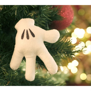 Enfeite para Pendurar Mão do Mickey 10cm - 01 unidade Natal Disney - Cromus - Rizzo