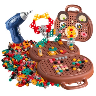 Conjunto de ferramentas de brinquedo para meninos - Ferramentas de  Construção Fingir Jogar,Brinquedos de ferramentas realistas com bateria,  conjunto de ferramentas para crianças, acessórios de Aeihevo