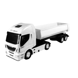 Caminhão Carreta de Brinquedo Iveco Hi-Way Miniatura com Caçamba Basculante  - Lojas Monte Cristo