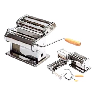 Maquina De Macarrão E Ravioli Manual De Inox Dasshaus