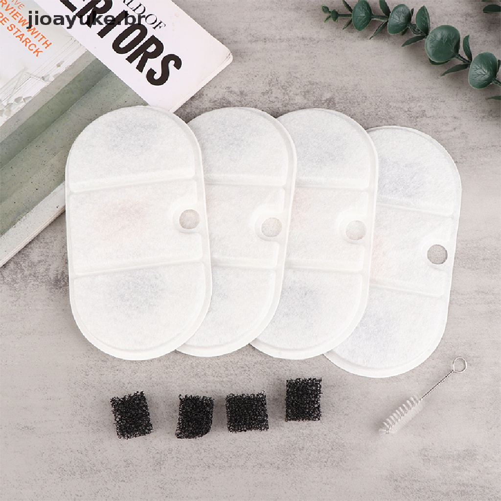 YUKE 4Pcs/Set Pet Water Dispenser Filtros De Substituição De Água Para Fontes Gatos s BR
