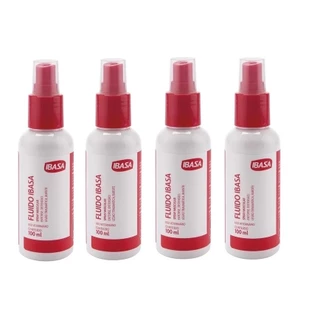 Kit 4 Fluido Spray Ibasa Para Dor Muscular Bursite - 100ml