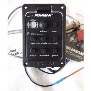 Captador Fishman Presys Blend 301 com microfone interno