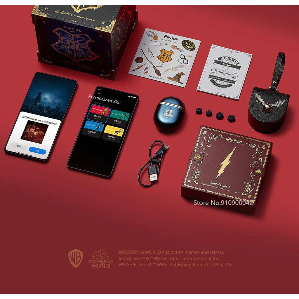 Redmi Buds 4 Harry Potter Edition Fones De Ouvido Bluetooth
