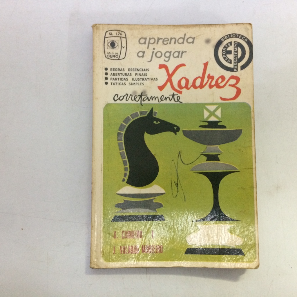Aprenda a jogar xadrez autor a carneiro shopee brasil