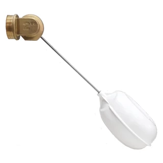 Boia Caixa Dagua Vazão Total 2" Polegadas De Metal Com Flutuador De Plastico PVC