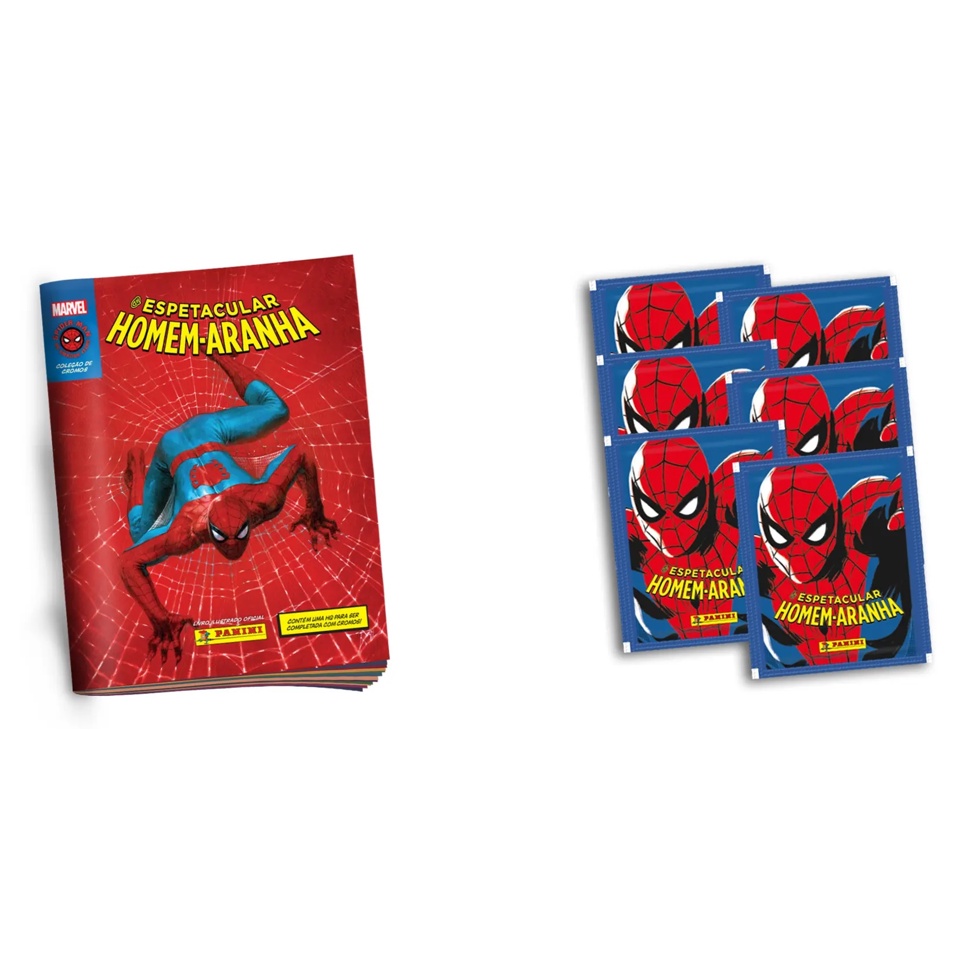 Homem-Aranha 60 Anos - Álbum Capa Cartão