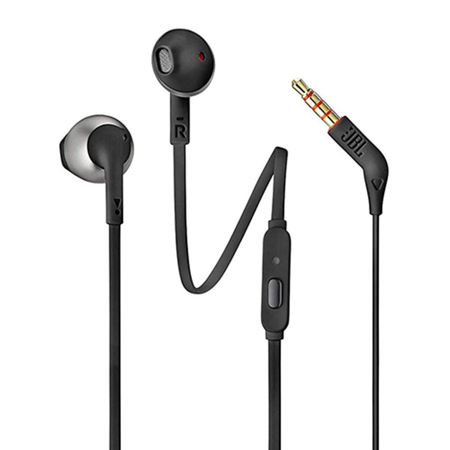 Headphones JBL Tune T205 Sports Earphone With Mic Wireless Half In-Ear Headset