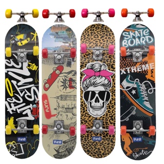 Skate Semi Profissional Completo Truck Juvenil Infantil