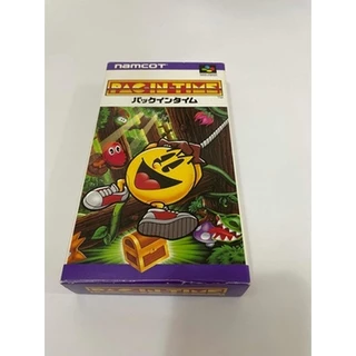 Pac In Time Shvc-p-aptj Original Super Famicom 581
