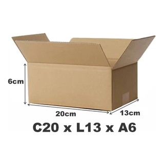 25 Caixas de Papelão 20x13x6 para envios, sedex, pac transportadora e-commerce pequena