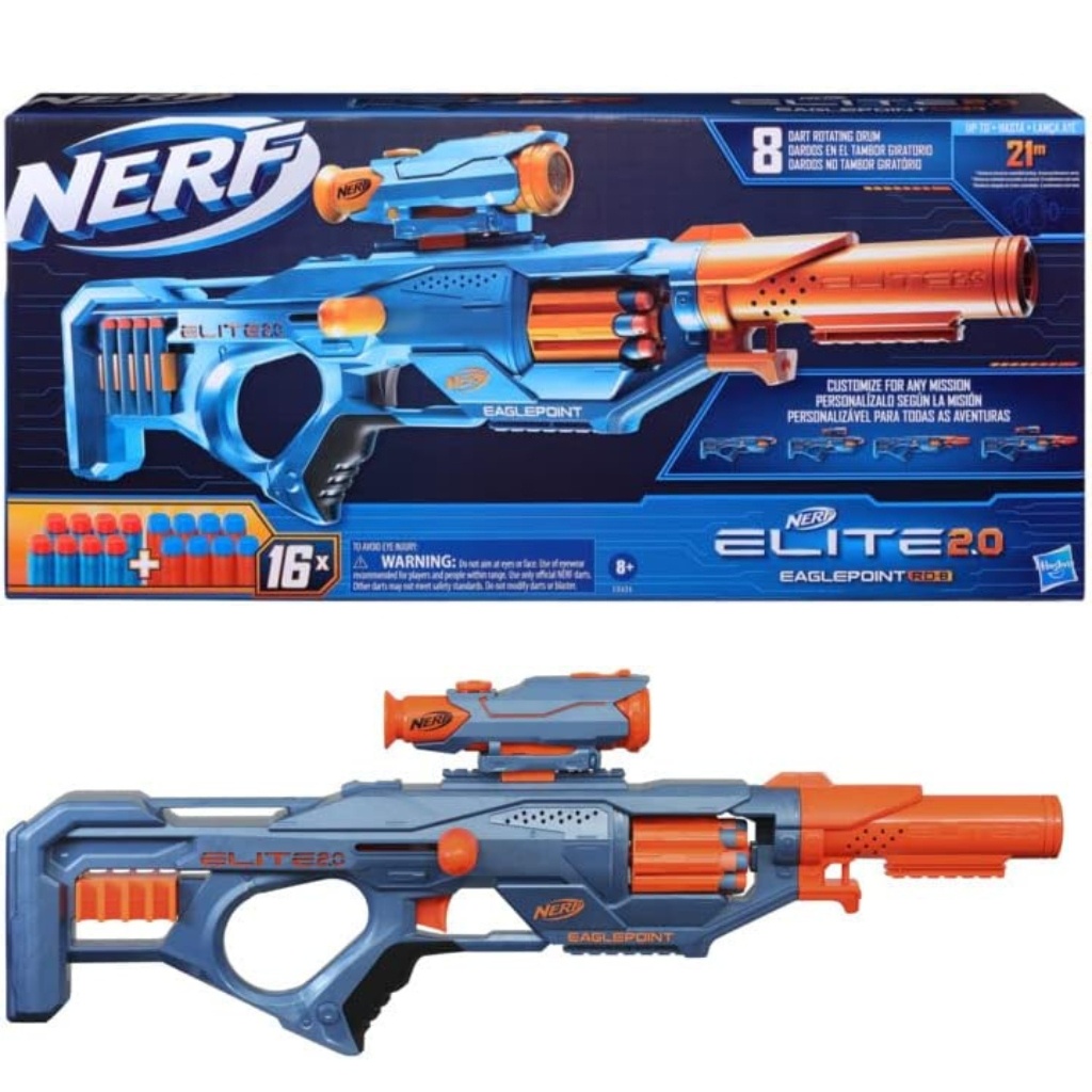 Arma Nerf Pistola Elite + Colete + Pulseira + 30 Dardos Bala