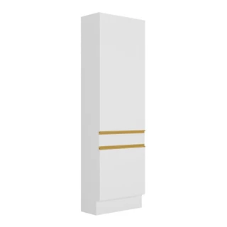 Paneleiro com Rodapé 2 Portas Veneza GW Multimóveis MP2121 Branco