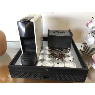 Suporte de Cafeteiras Organizador De Capsulas Nespresso Capacidade de 64 Unidades