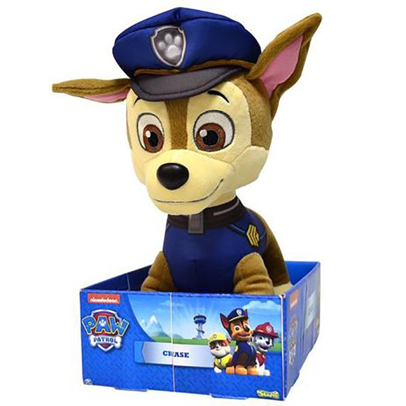 Cachorrinho de Pelúcia Patrulha Canina Chase - 30cm