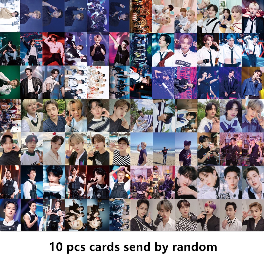 555pcs/set Stray Kids Laser Holográfico 5-STAR NACIFIC 2023 DOME