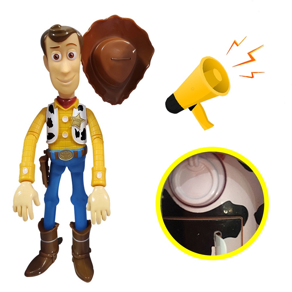 Boneco Woody Toy Story Brinquedo Infantil Xerife Articulado Shopee Brasil