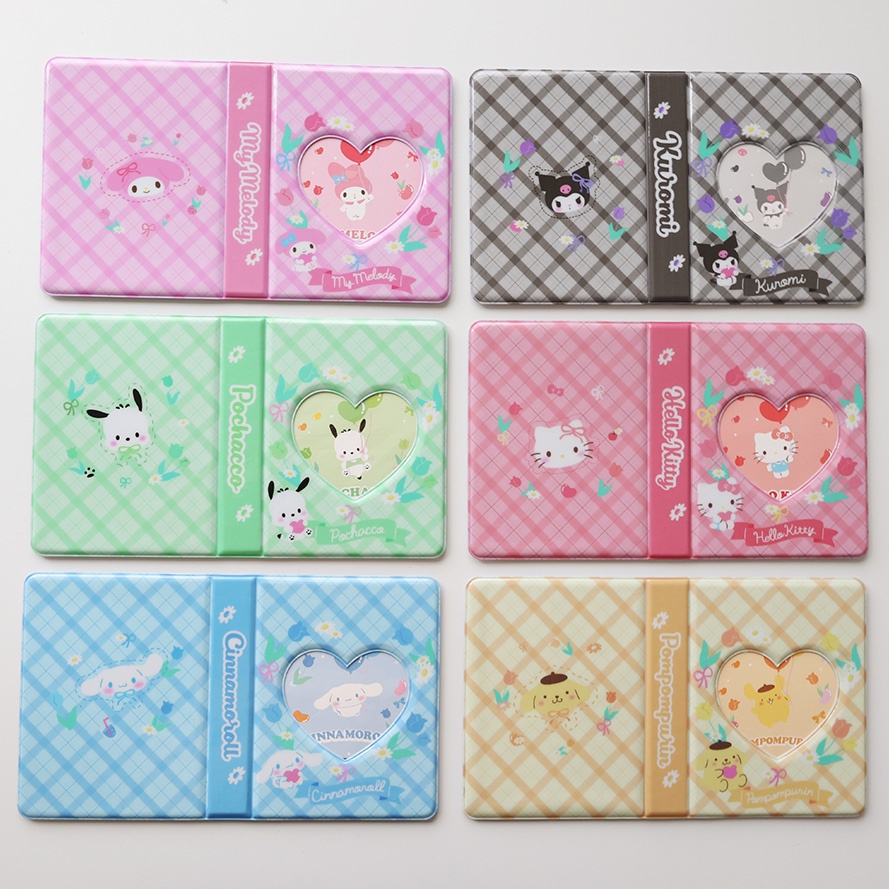 Galicicici Sanrio Same Style Two Palace Grid Series Livro De Cartões ...