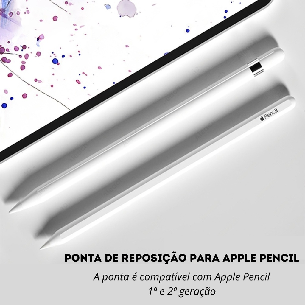 KIT Acessórios Caneta Apple Pencil 1 Geração P Ipad Adaptador