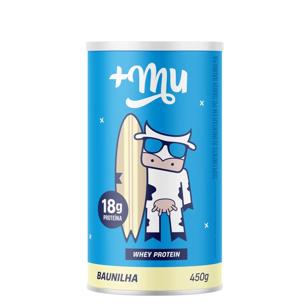 Whey Baunilha 450g - Mais Mu