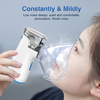 2023 novo inalador portátil ultrassônico nebulizador de mão crianças adultos